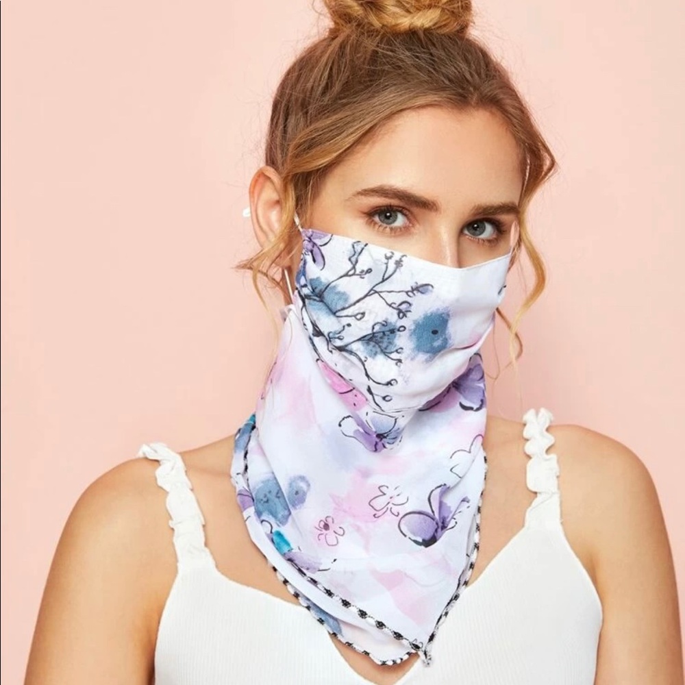Ladies face mask 3in1